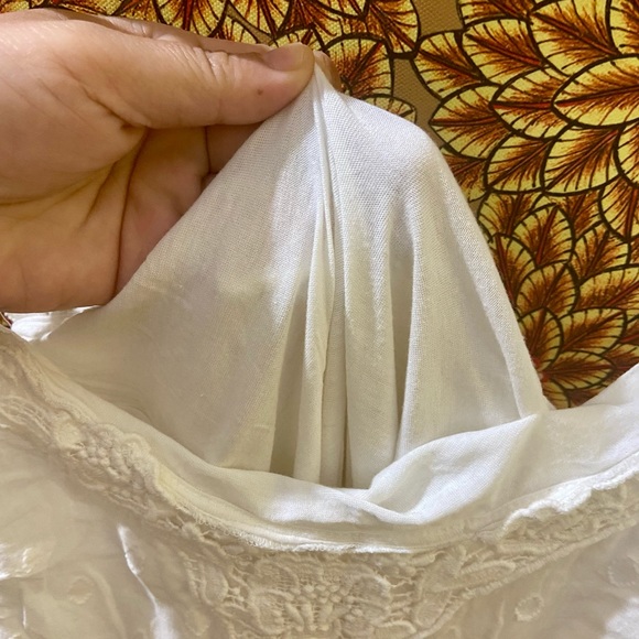 White Shoulder Strap Dress. Size - S - Picture 7 of 12